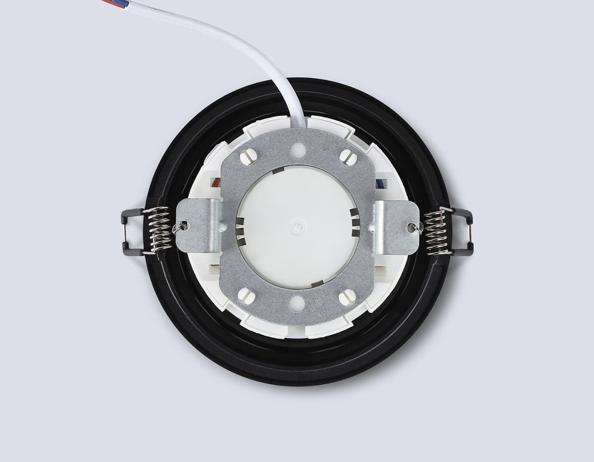 Встраиваемый точечный светильник GX53 TN51823 BK черный GX53 max 15W D110*39 Ambrella Light 12
