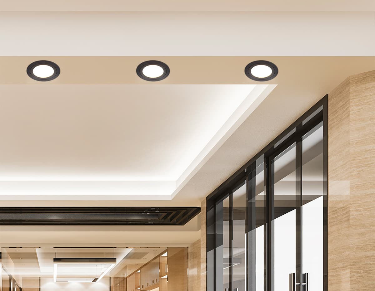 Встраиваемый точечный светильник GX53 TN51823 BK черный GX53 max 15W D110*39 Ambrella Light 13