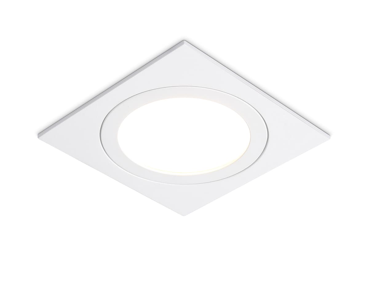 Встраиваемый точечный светильник GX53 TN51824 WH белый GX53 max 15W 110*110*39 Ambrella Light 8