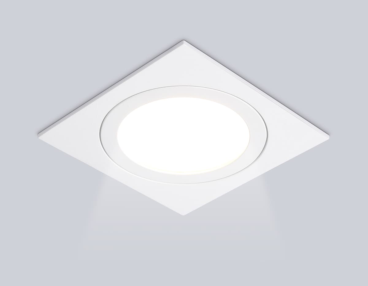 Встраиваемый точечный светильник GX53 TN51824 WH белый GX53 max 15W 110*110*39 Ambrella Light 9