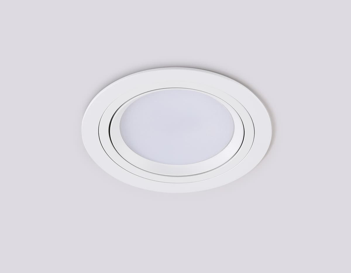 Встраиваемый поворотный точечный светильник GX53 TN51911 WH белый GX53 max 12W D115*23 Ambrella Light 10