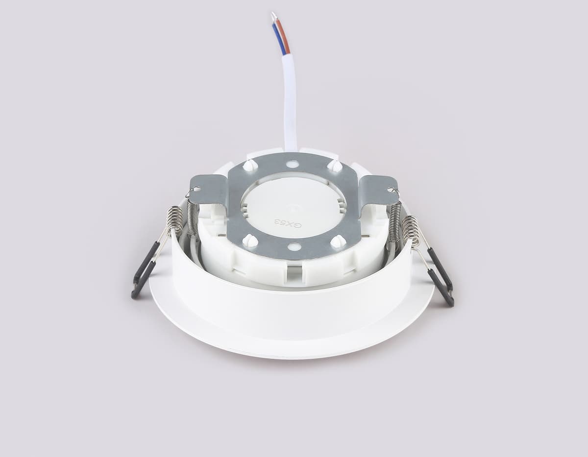 Встраиваемый поворотный точечный светильник GX53 TN51911 WH белый GX53 max 12W D115*23 Ambrella Light 11