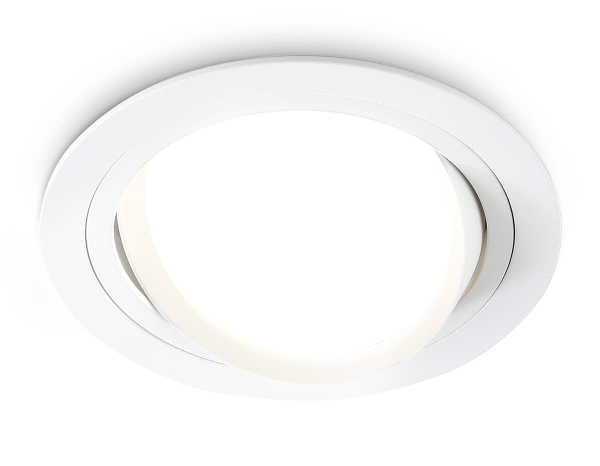 Встраиваемый поворотный точечный светильник GX53 TN51911 WH белый GX53 max 12W D115*23 Ambrella Light 8