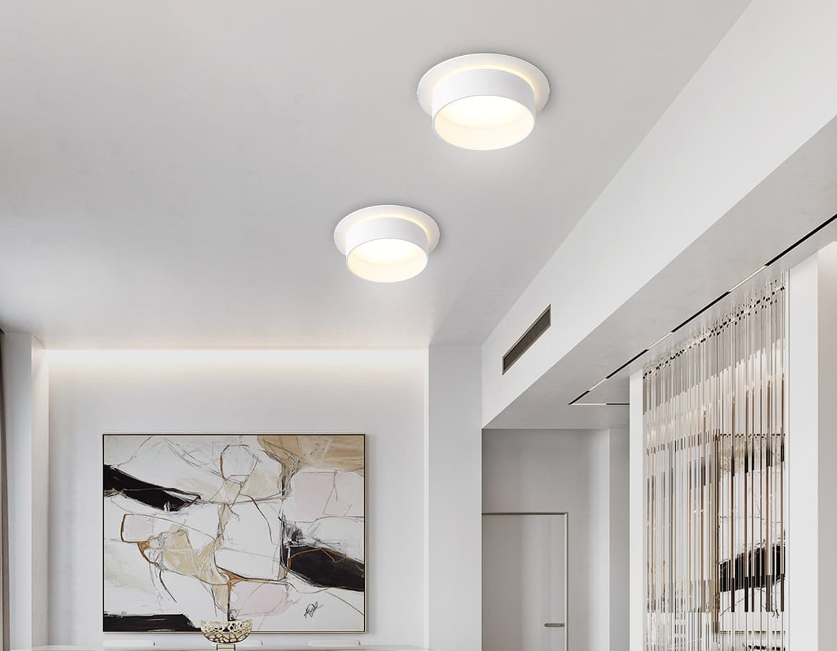 Встраиваемый светильник GX53 TN5212 WH белый GX53 D110*58 Ambrella Light 13