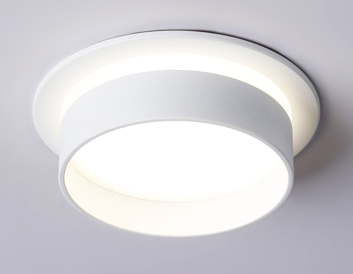 Встраиваемый светильник GX53 TN5212 WH белый GX53 D110*58 Ambrella Light 9