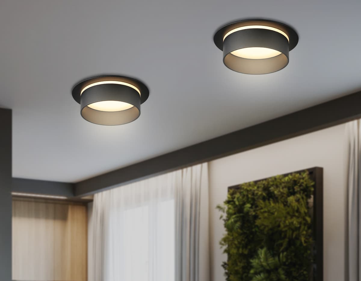 Встраиваемый светильник GX53 TN5213 BK черный GX53 D110*58 Ambrella Light 12