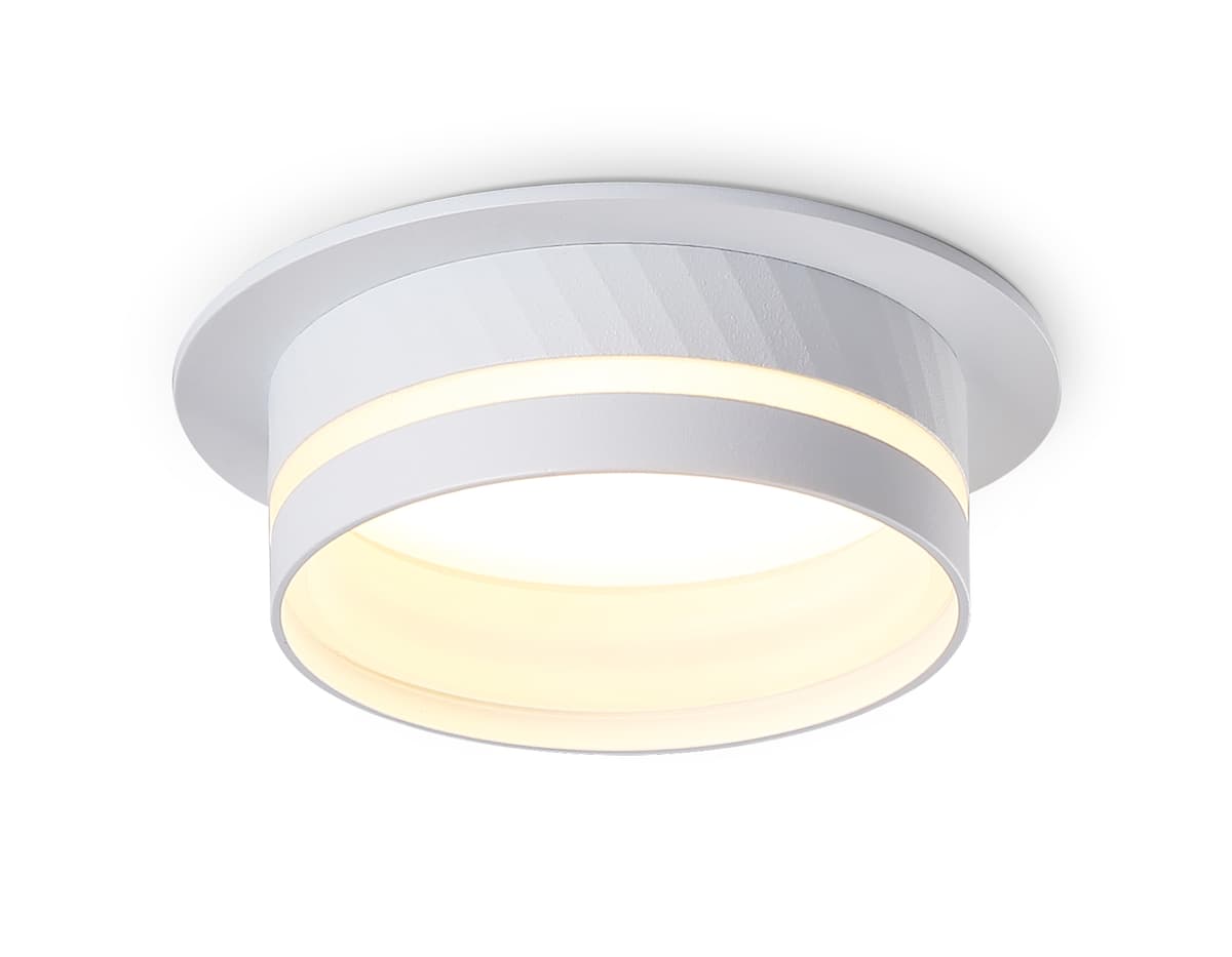 Светильник встраиваемый TN5218 WH белый GX53 D110*50 Ambrella Light 7