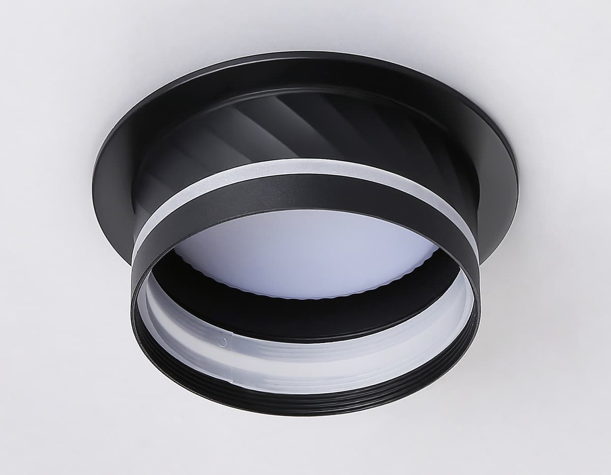 Светильник встраиваемый TN5219 BK черный GX53 D110*50 Ambrella Light 10