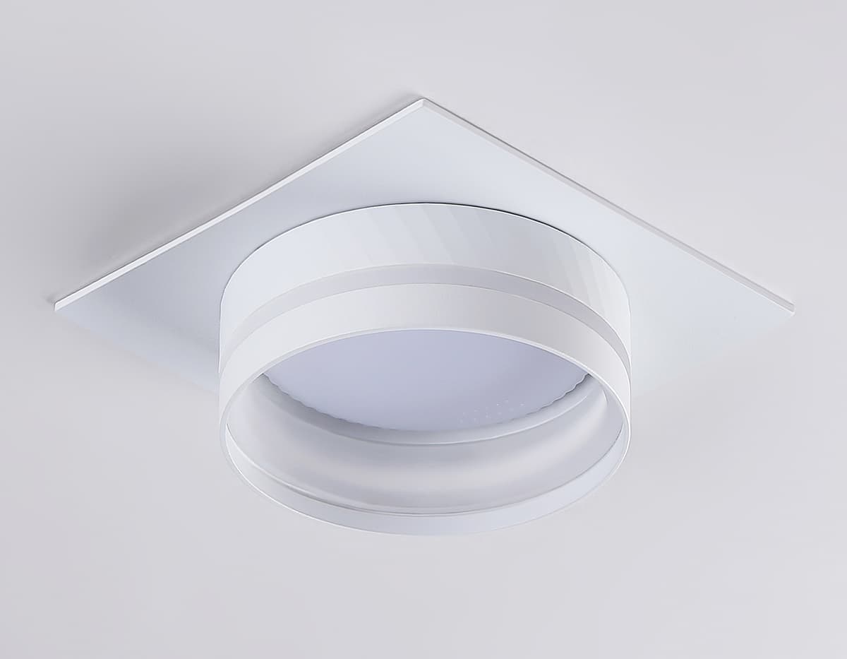 Светильник встраиваемый TN5221 WH белый GX53 110*110*50 Ambrella Light 10