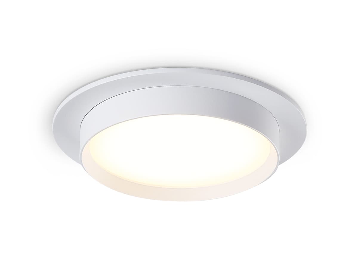 Светильник встраиваемый TN5225 WH белый GX53 D110*35 Ambrella Light 11