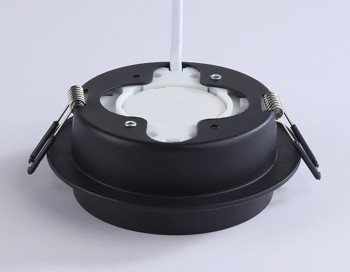 Светильник встраиваемый TN5227 BK черный GX53 D110*35 Ambrella Light 16