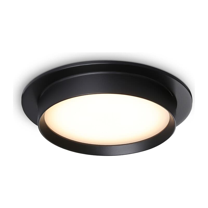 Светильник встраиваемый TN5227 BK черный GX53 D110*35 Ambrella Light 9