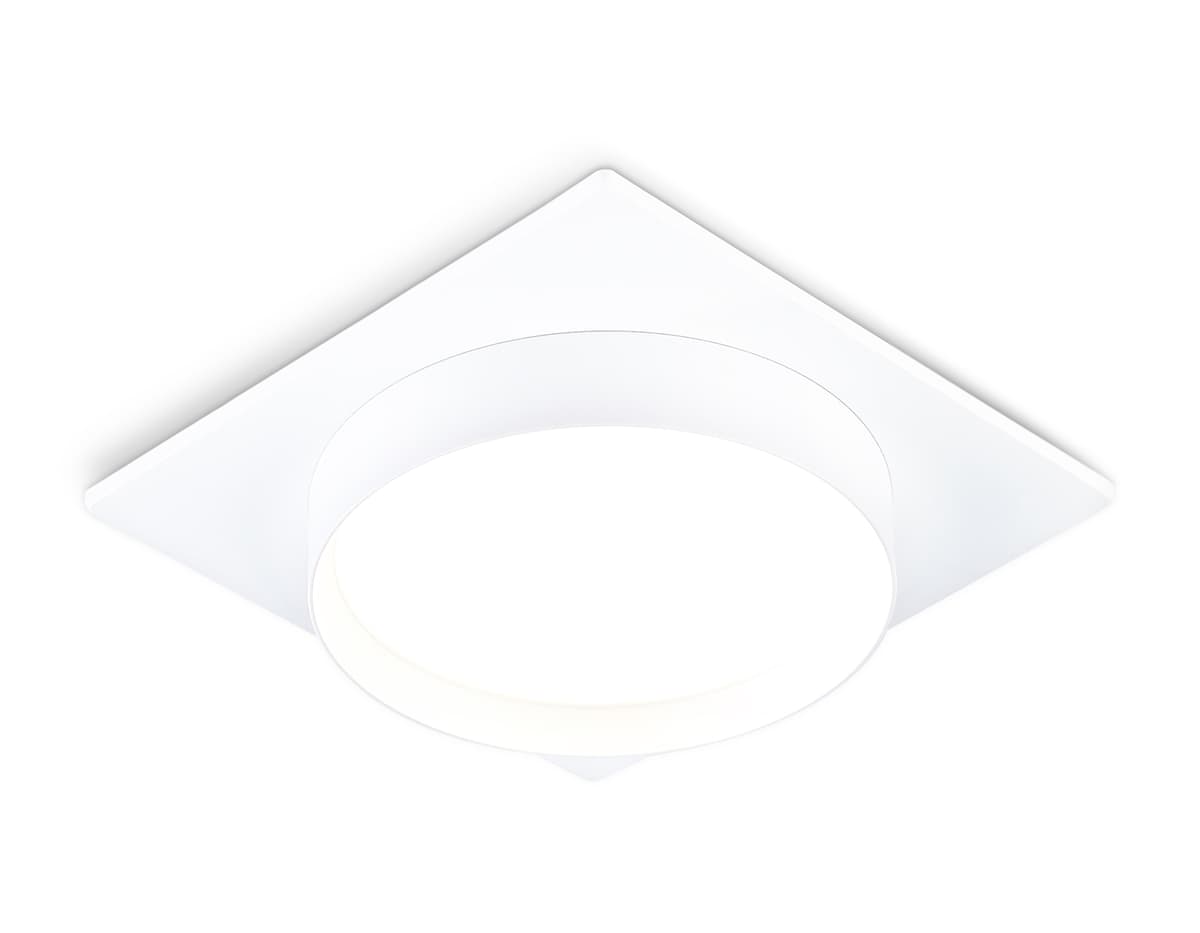 Светильник встраиваемый TN5229 WH белый GX53 110*110*35 Ambrella Light 12