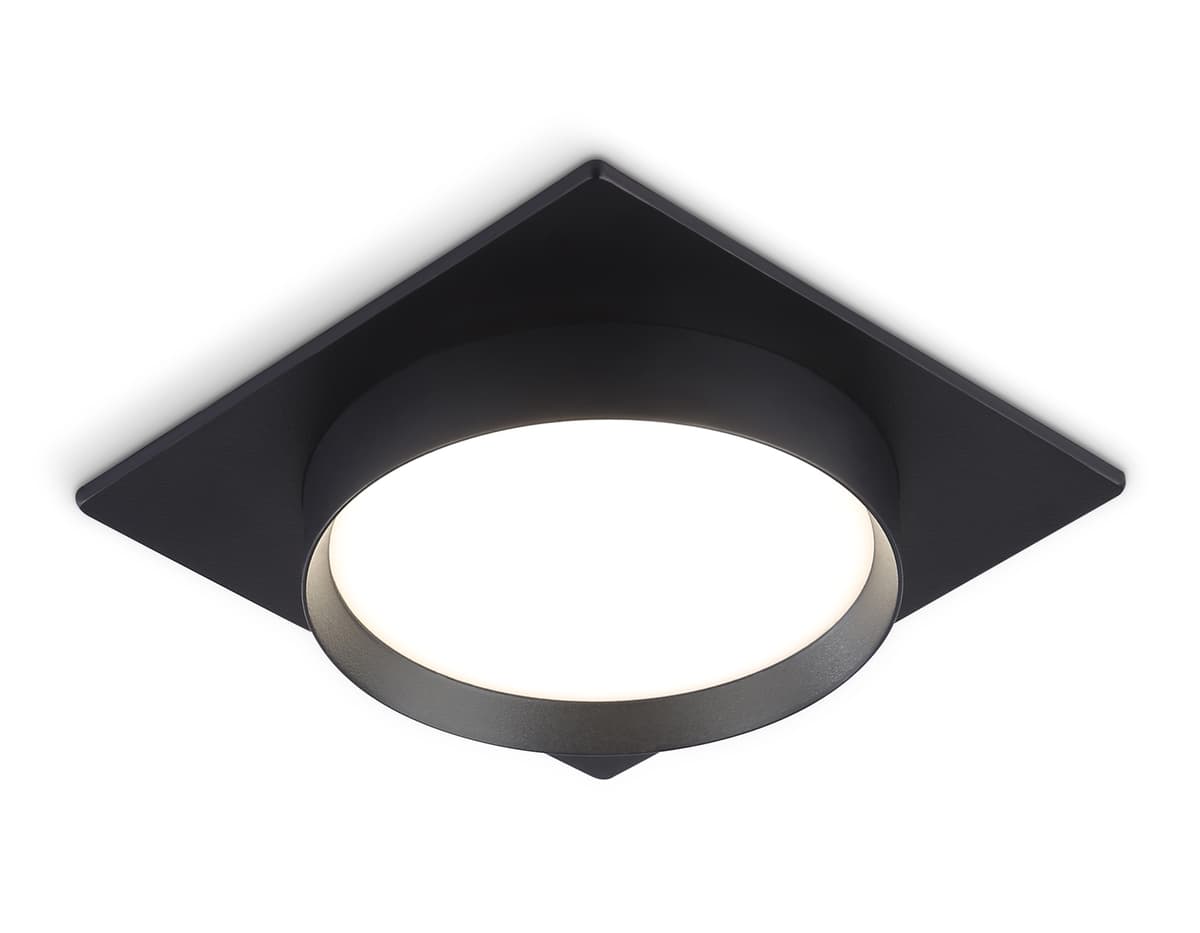 Светильник встраиваемый TN5231 BK черный GX53 110*110*35 Ambrella Light 11