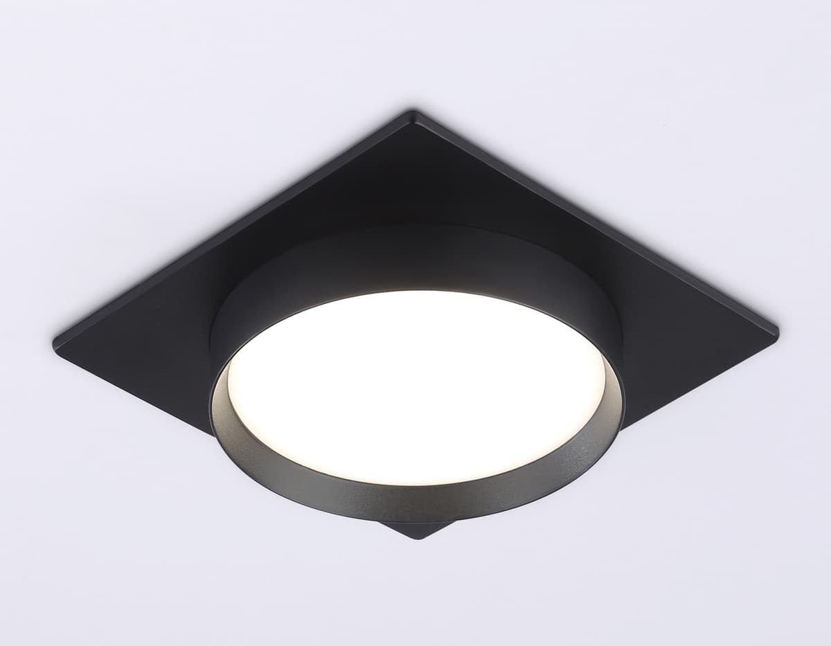 Светильник встраиваемый TN5231 BK черный GX53 110*110*35 Ambrella Light 14