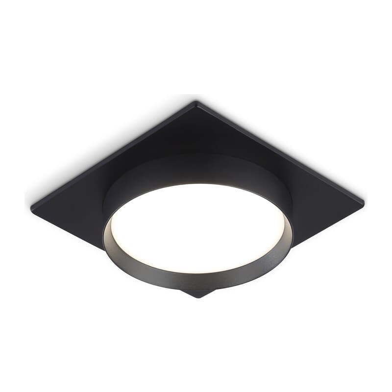Светильник встраиваемый TN5231 BK черный GX53 110*110*35 Ambrella Light 9