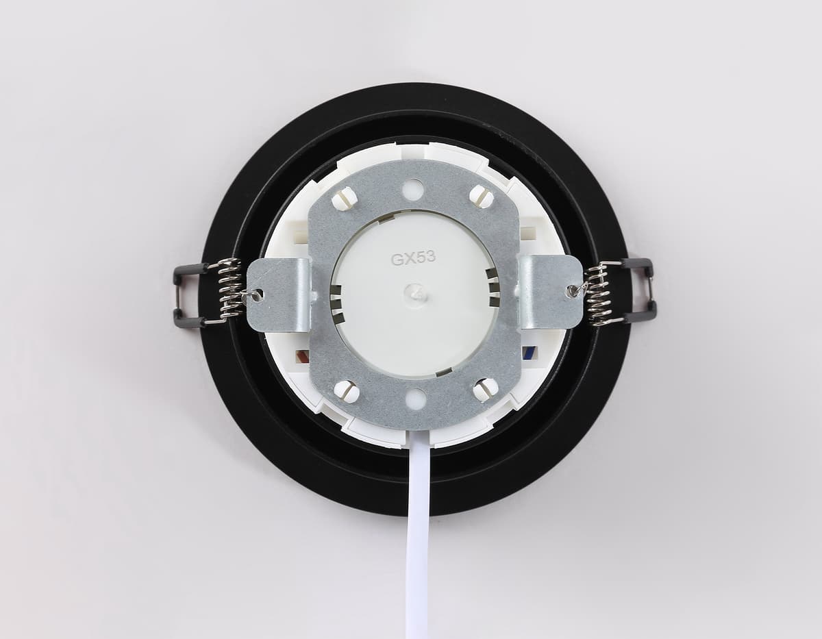 Встраиваемый светильник GX53 TN52333 SBK черный песок GX53 max 12W D115*25 Ambrella Light 12