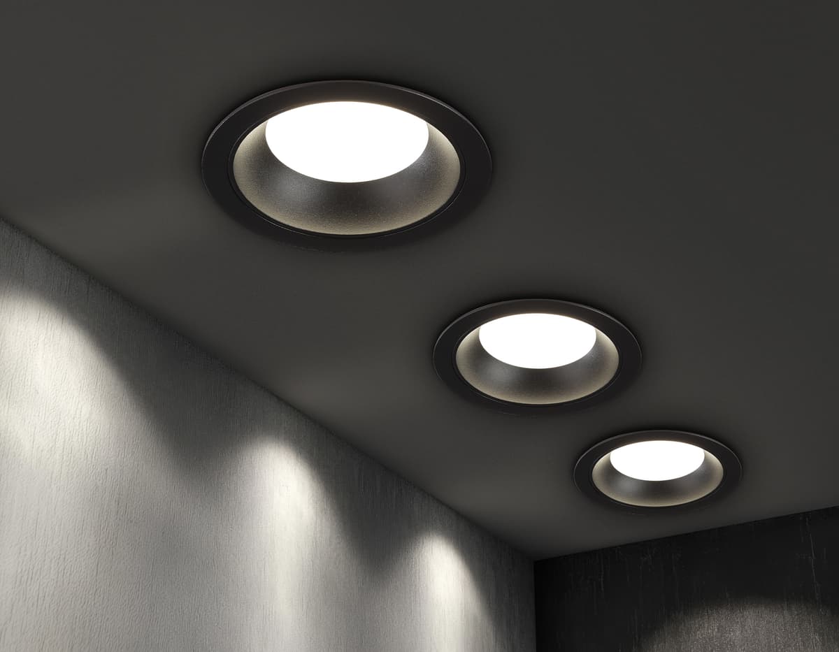 Встраиваемый светильник GX53 TN52333 SBK черный песок GX53 max 12W D115*25 Ambrella Light 13