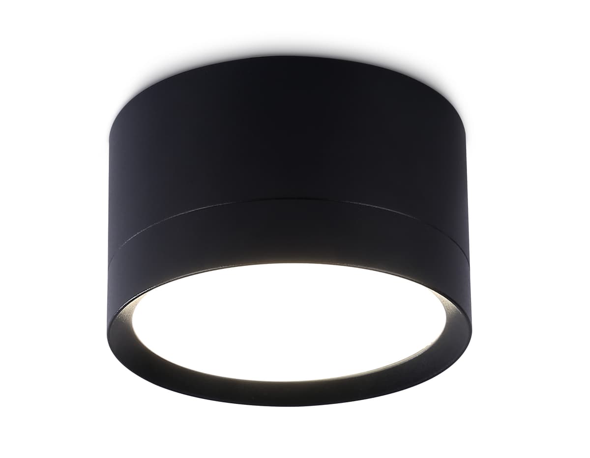 Накладной точечный светильник GX53 TN52357 BK черный GX53 max 12W D82*50 Ambrella Light 7