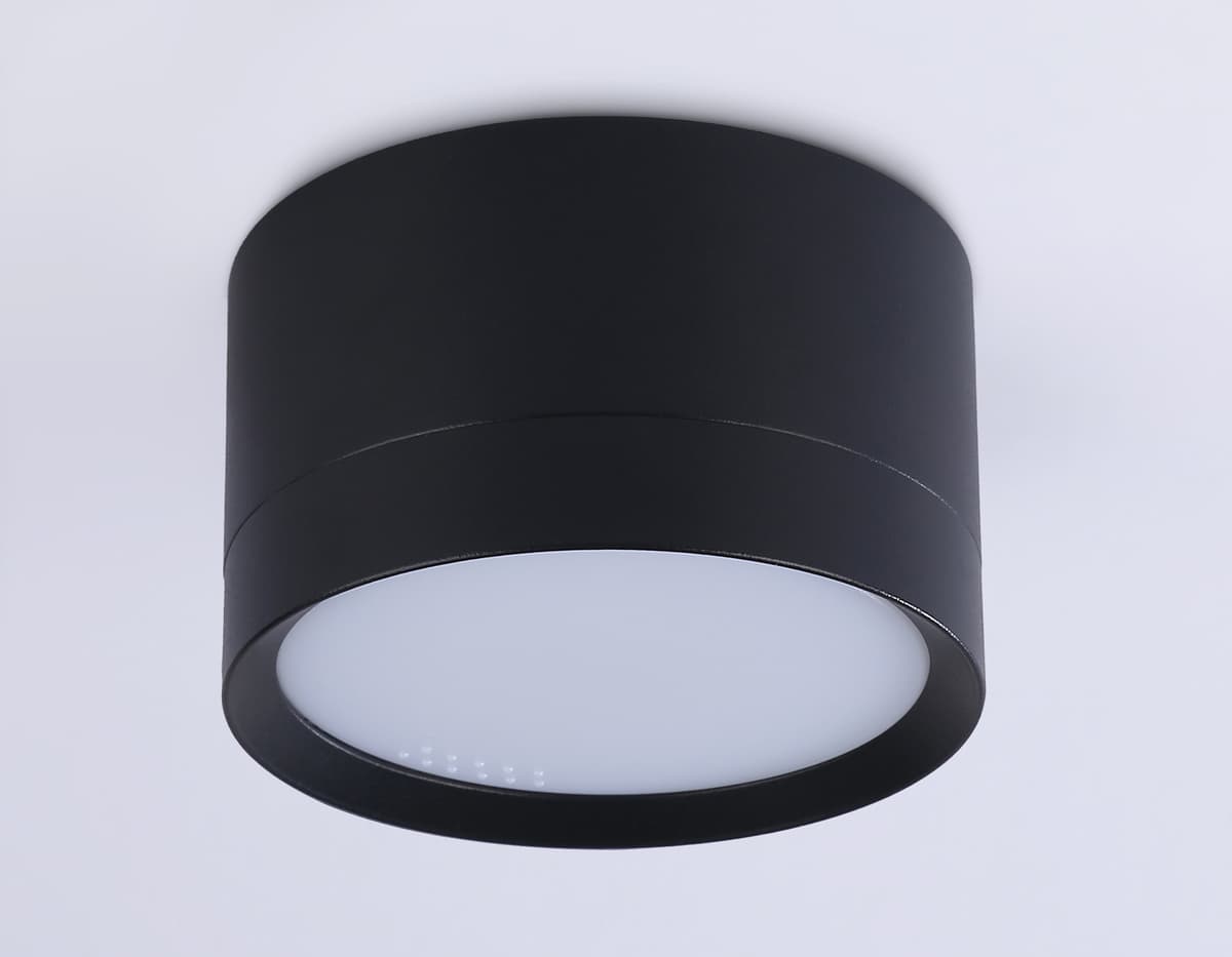 Накладной точечный светильник GX53 TN52357 BK черный GX53 max 12W D82*50 Ambrella Light 9