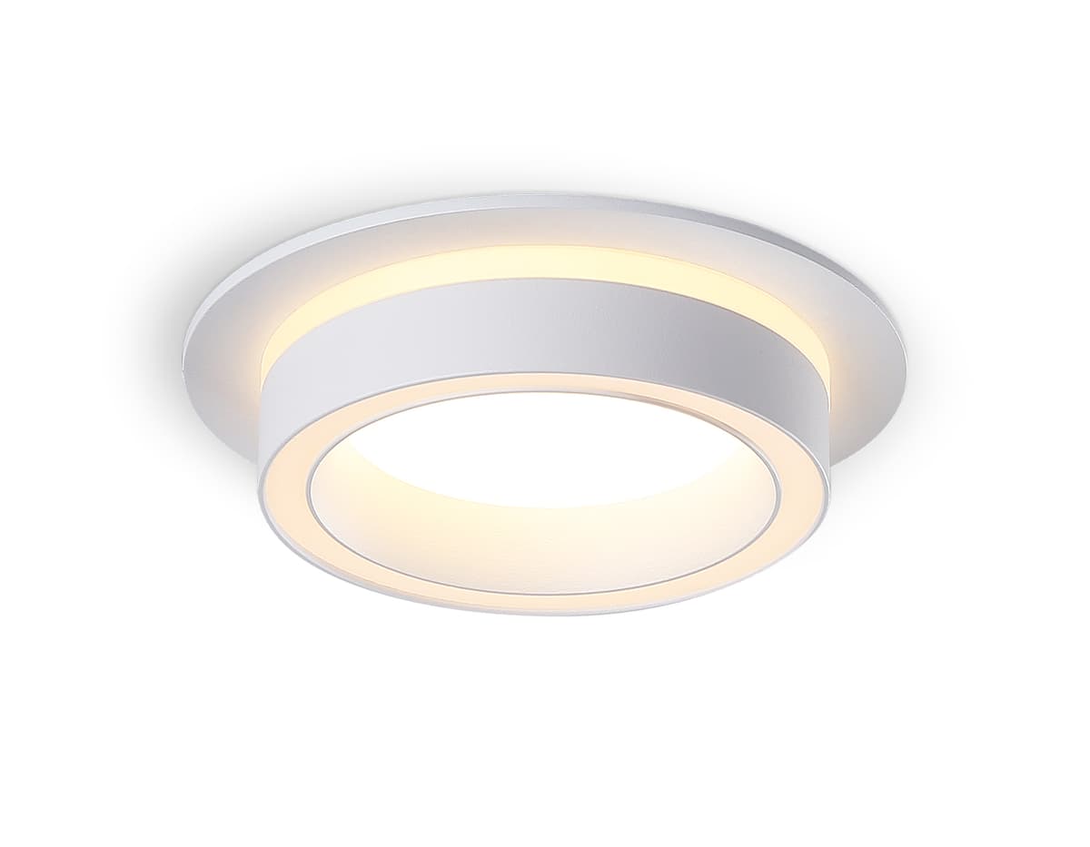 Светильник встраиваемый TN5240 WH белый GX53 D110*42 Ambrella Light 12