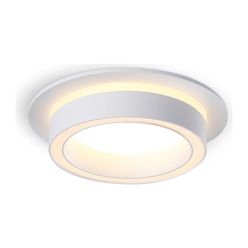 Светильник встраиваемый TN5240 WH белый GX53 D110*42 Ambrella Light 9
