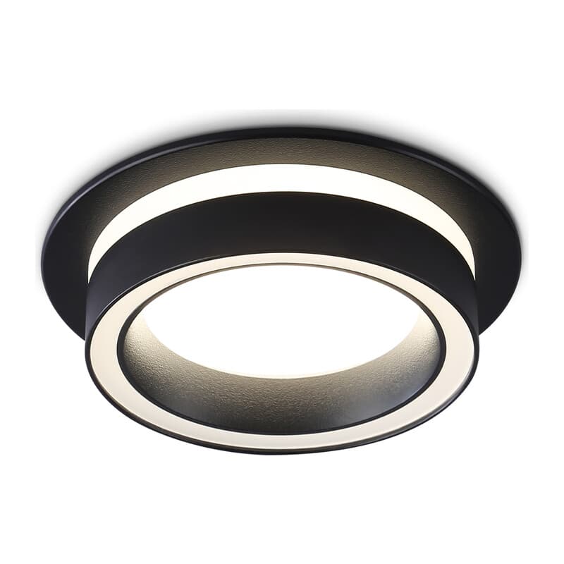 Светильник встраиваемый TN5241 BK черный GX53 D110*42 Ambrella Light 9