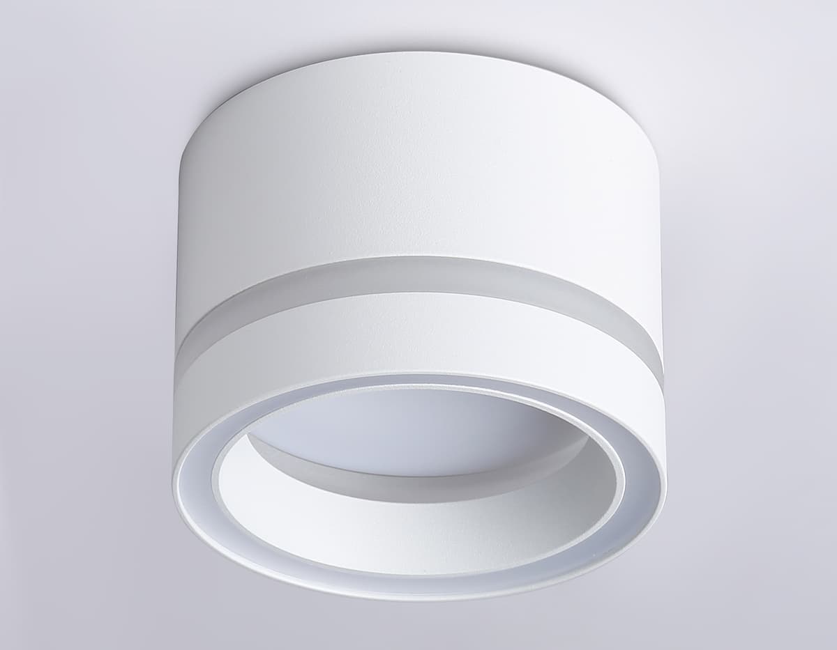 Накладной точечный светильник GX53 TN5245 WH белый GX53 max 12W D85*62 Ambrella Light 10