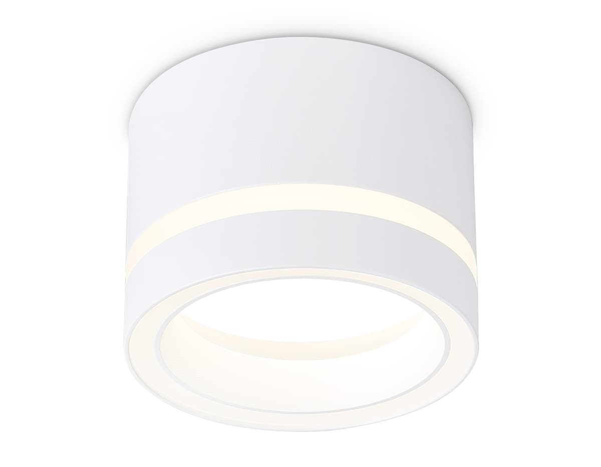 Накладной точечный светильник GX53 TN5245 WH белый GX53 max 12W D85*62 Ambrella Light 8