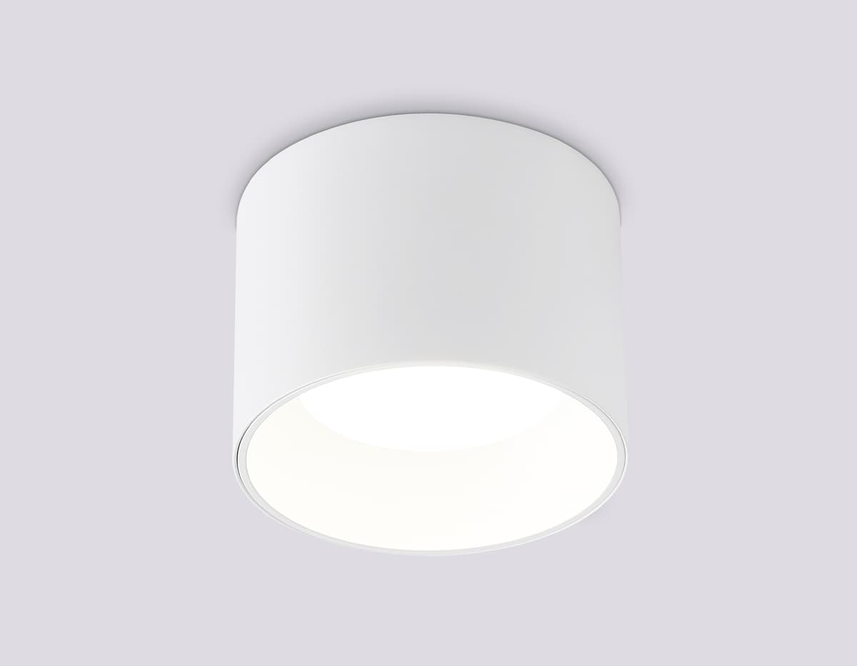 Накладной точечный светильник GX53 TN52881 SWH белый песок GX53 max 12W D97*70 Ambrella Light 9