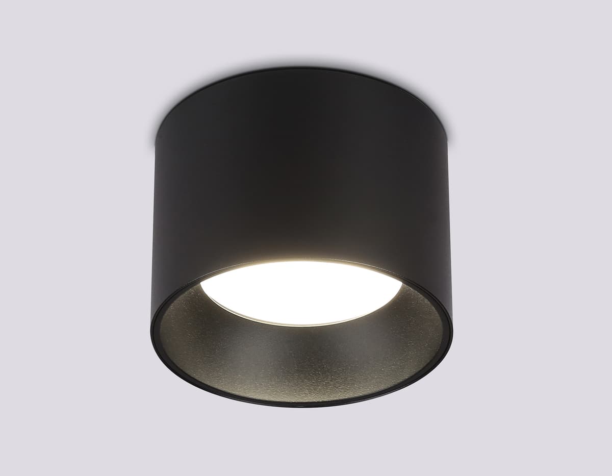 Накладной точечный светильник GX53 TN52885 SBK черный песок GX53 max 12W D97*70 Ambrella Light 9