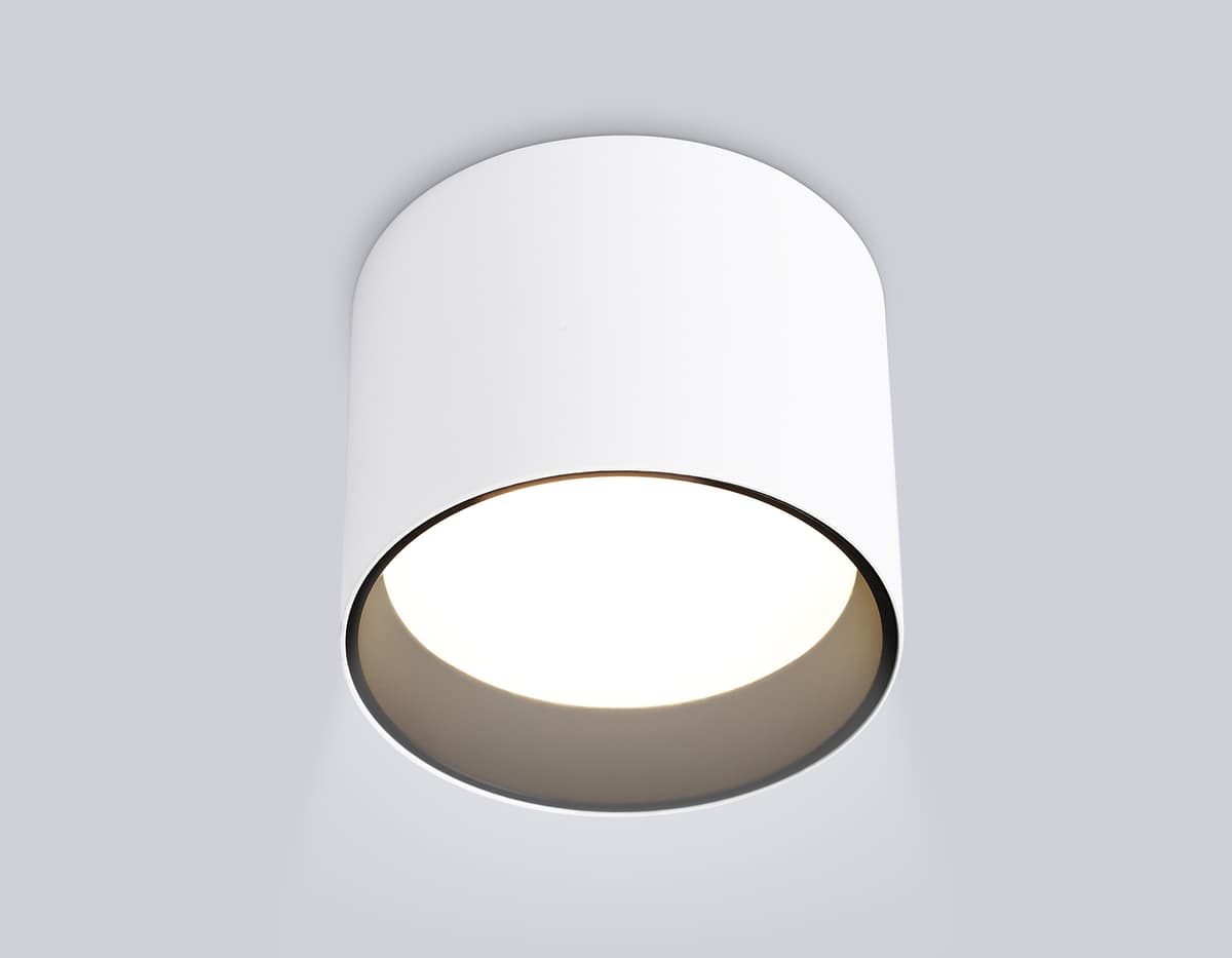 Накладной точечный светильник GX53 TN5303 WH/BK белый/черный GX53 max 15W D83*65 Ambrella Light 9