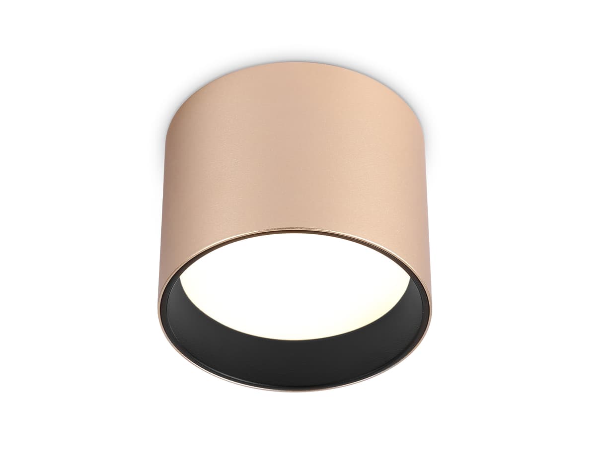 Накладной точечный светильник GX53 TN5305 GD/BK золото/черный GX53 max 15W D83*65 Ambrella Light 8