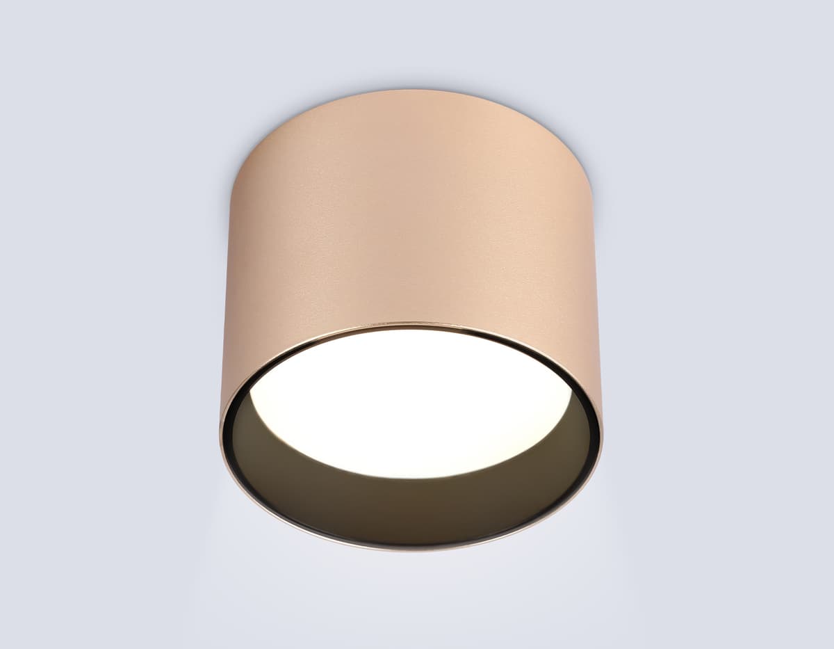 Накладной точечный светильник GX53 TN5305 GD/BK золото/черный GX53 max 15W D83*65 Ambrella Light 9