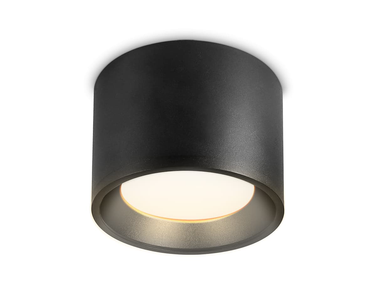 Накладной точечный светильник GX53 TN5326 BK черный GX53 D96*80 Ambrella Light 3