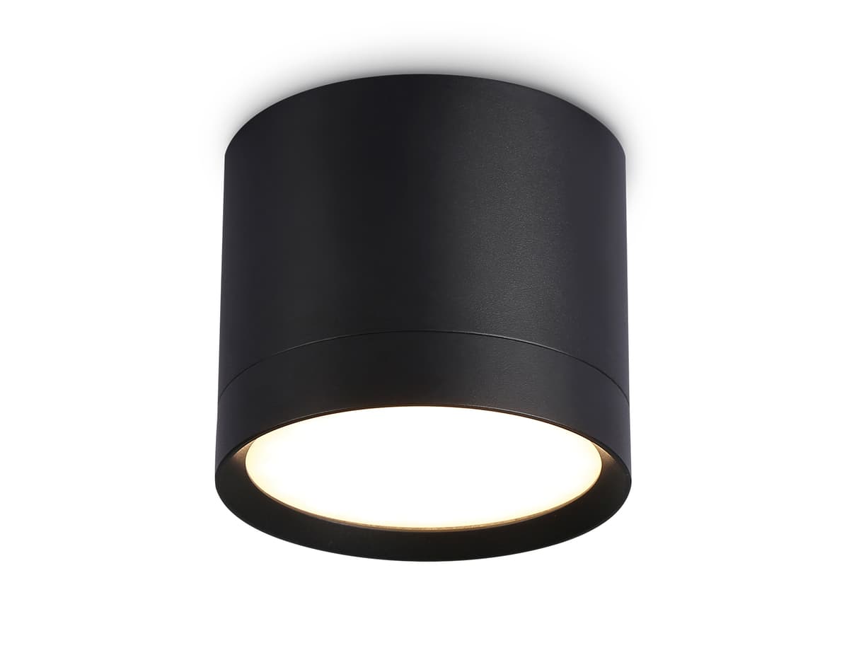 Накладной точечный светильник GX53 TN5351 BK черный GX53 D82*70 Ambrella Light 8