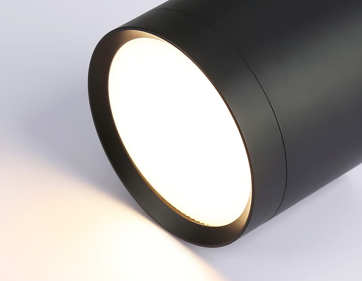 Накладной точечный светильник GX53 TN5351 BK черный GX53 D82*70 Ambrella Light 9