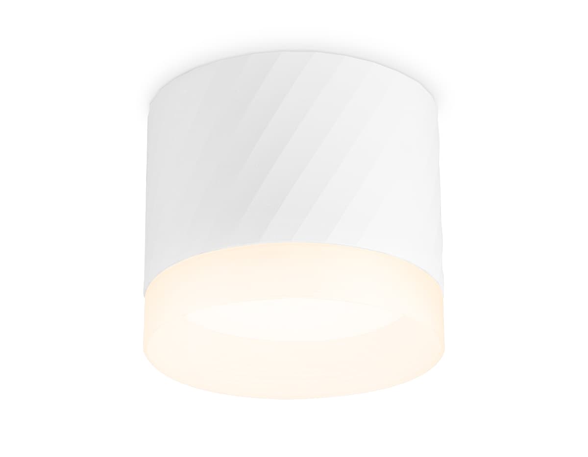 Накладной точечный светильник GX53 с акрилом TN5353 WH белый GX53 D82*70 Ambrella Light 3