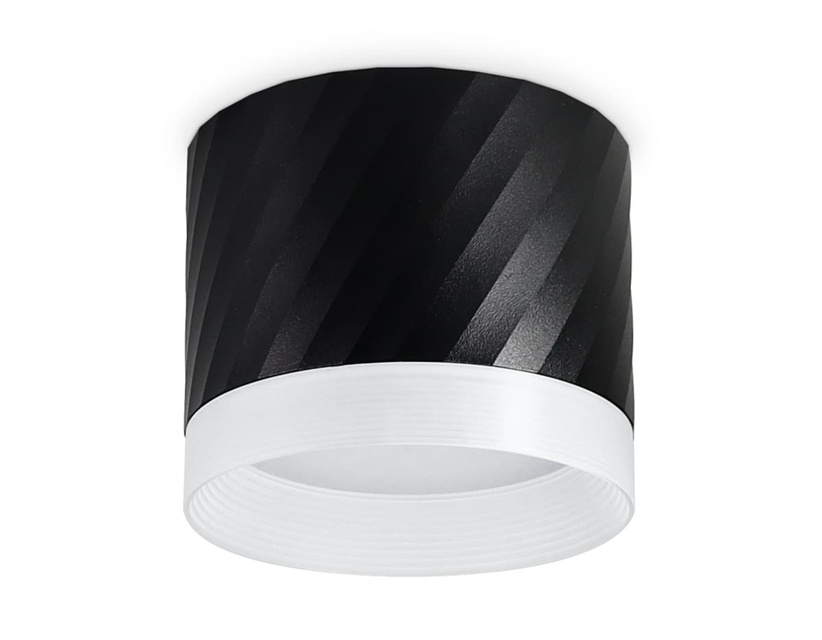 Накладной точечный светильник GX53 с акрилом TN5355 BK черный GX53 D82*70 Ambrella Light 4