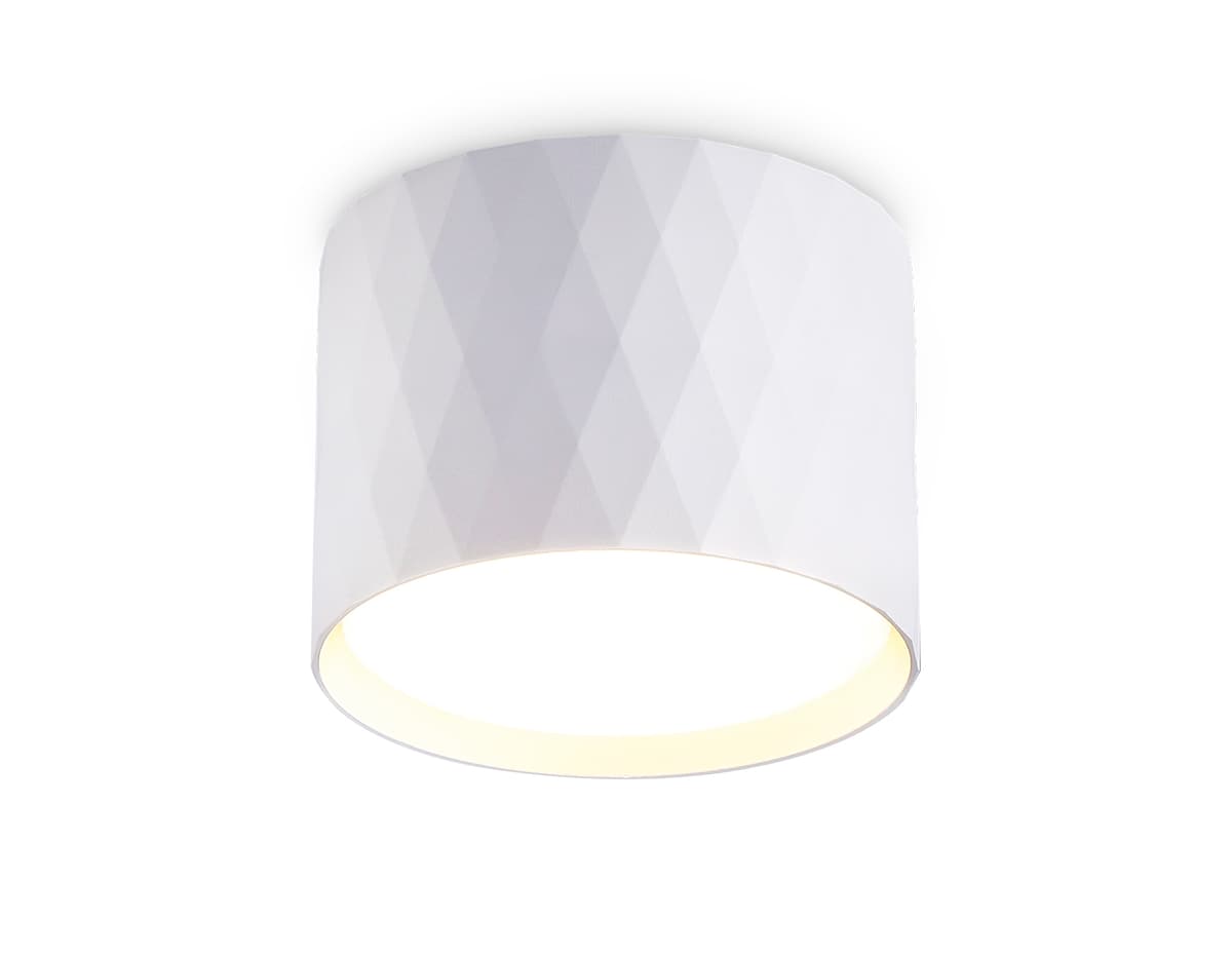 Накладной точечный светильник GX53 TN5358 WH белый GX53 D82*60 Ambrella Light 8