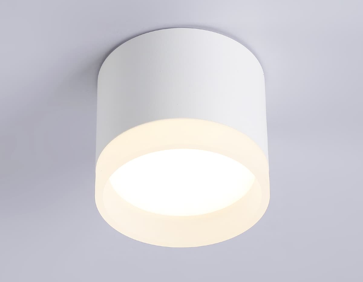 Накладной точечный светильник GX53 TN5365 WH белый GX53 D82*70 Ambrella Light 11