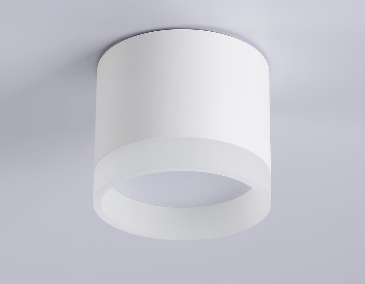 Накладной точечный светильник GX53 TN5365 WH белый GX53 D82*70 Ambrella Light 12
