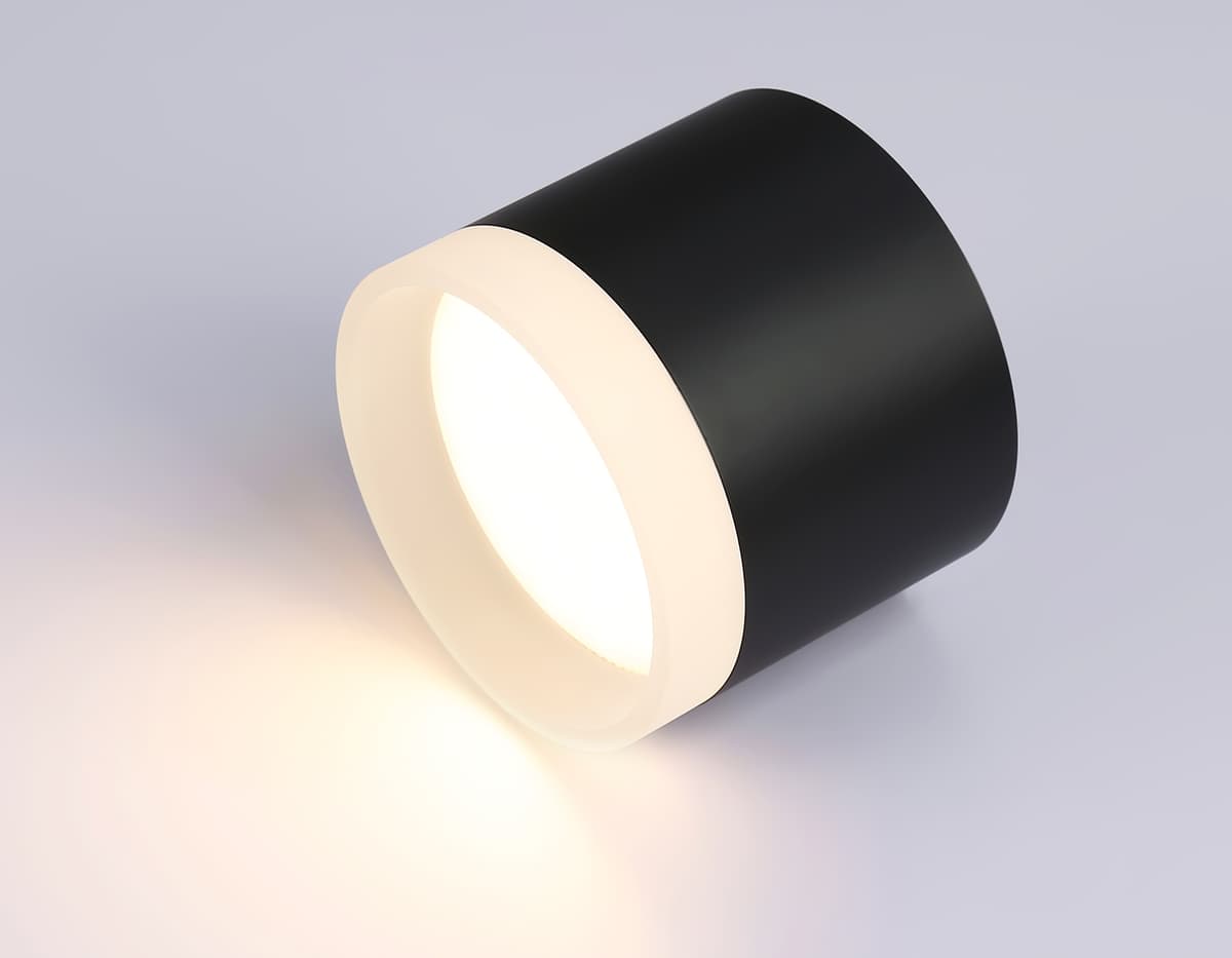 Накладной точечный светильник GX53 TN5366 BK черный GX53 D82*70 Ambrella Light 13