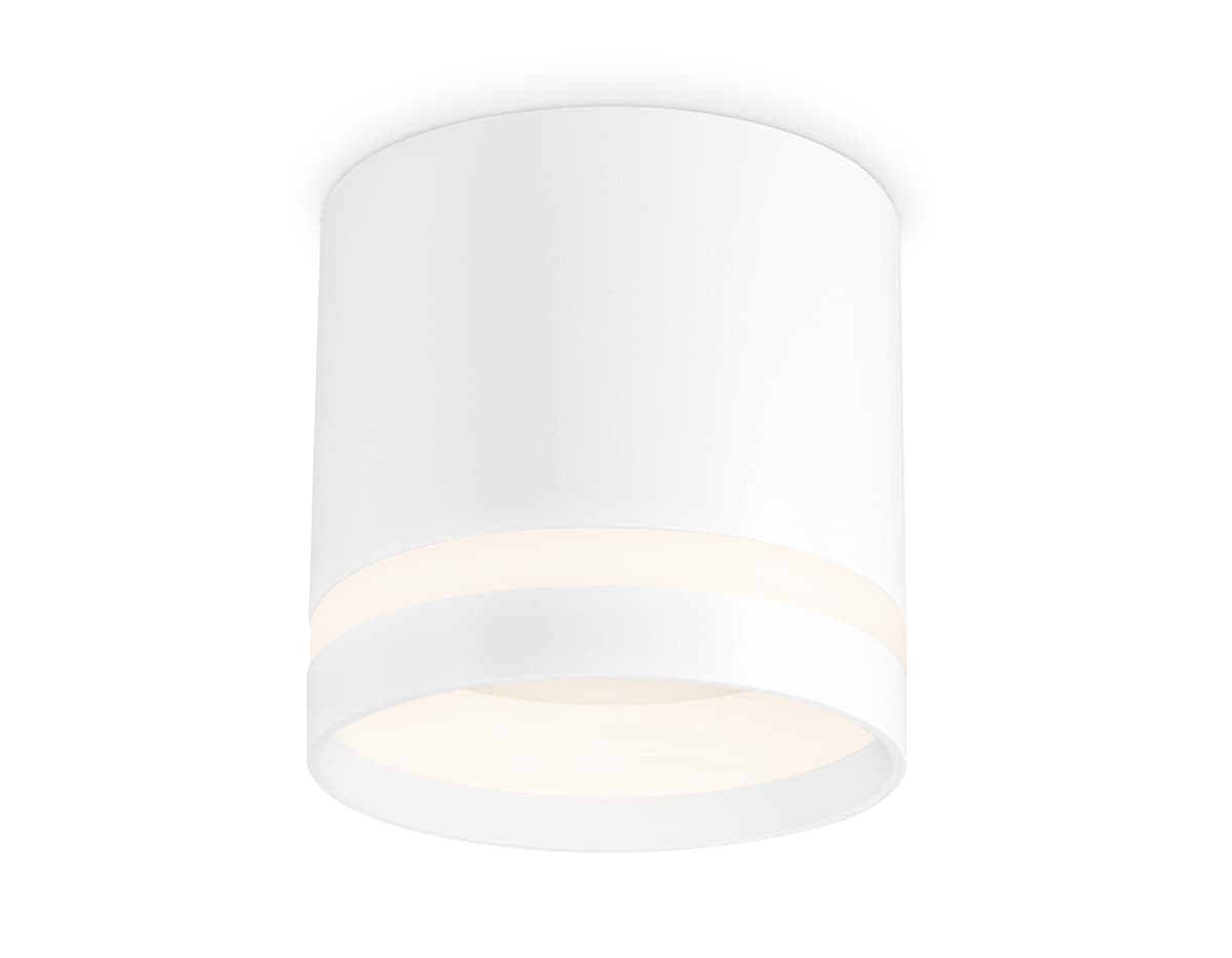 Накладной точечный светильник GX53 с акрилом TN5371 WH белый GX53 D82*80 Ambrella Light 3