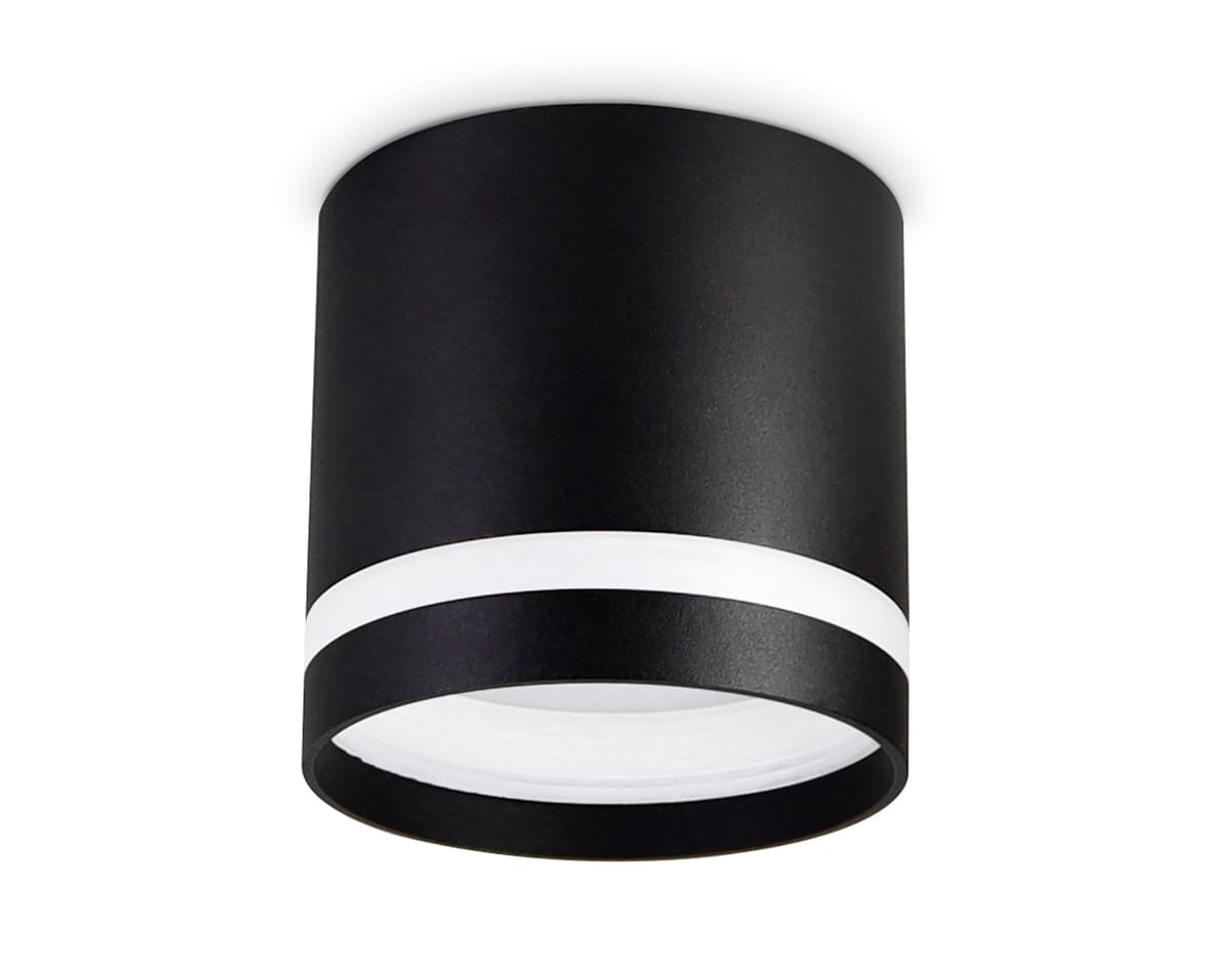 Накладной точечный светильник GX53 с акрилом TN5373 BK черный GX53 D82*80 Ambrella Light 4