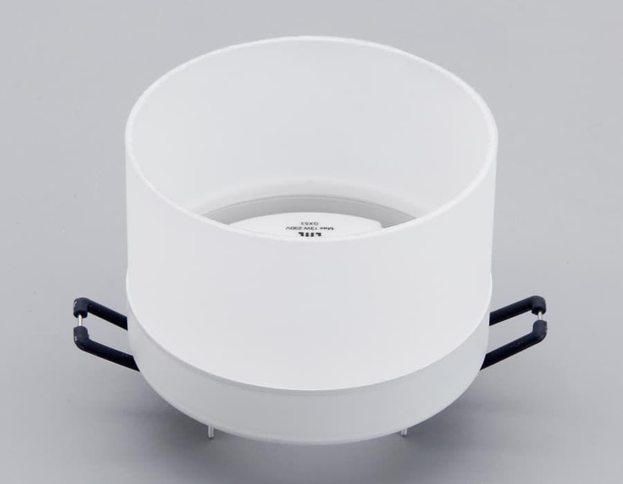 Встраиваемый точечный светильник GX53 TN650 SWH белый песок GX53 D85*80 Ambrella Light 7