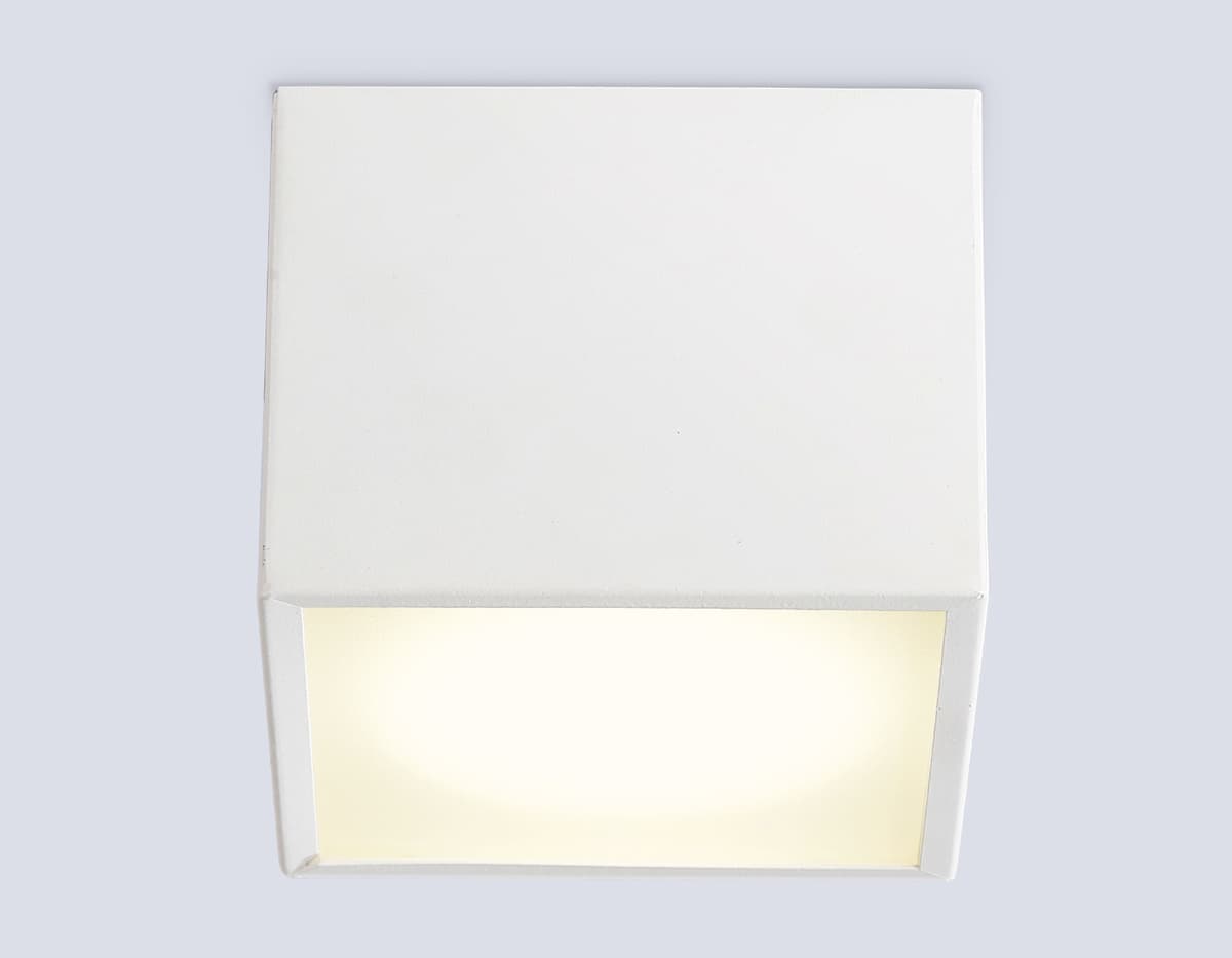 Накладной светильник со сменной лампой GX53 TN6530 WH белый IP44 GX53 100*100*80 Ambrella Light 10