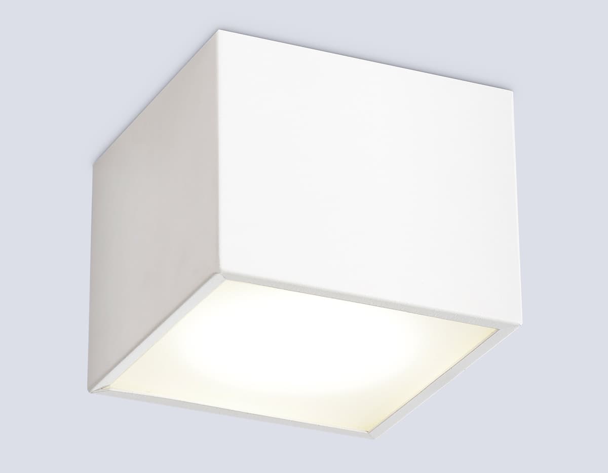 Накладной светильник со сменной лампой GX53 TN6530 WH белый IP44 GX53 100*100*80 Ambrella Light 9