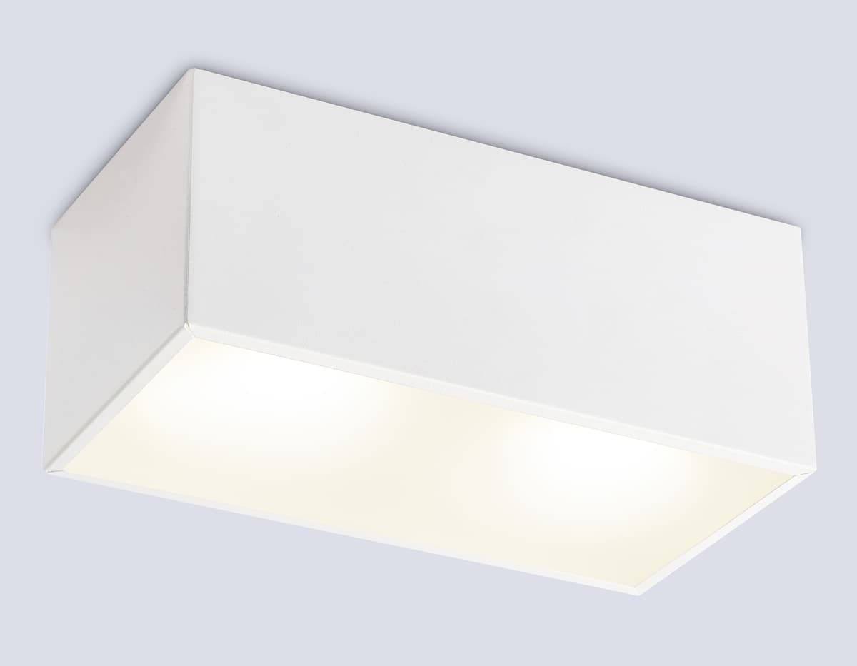 Накладной светильник со сменной лампой GX53 TN6534/2 WH белый IP44 GX53/2 200*100*80 Ambrella Light 9