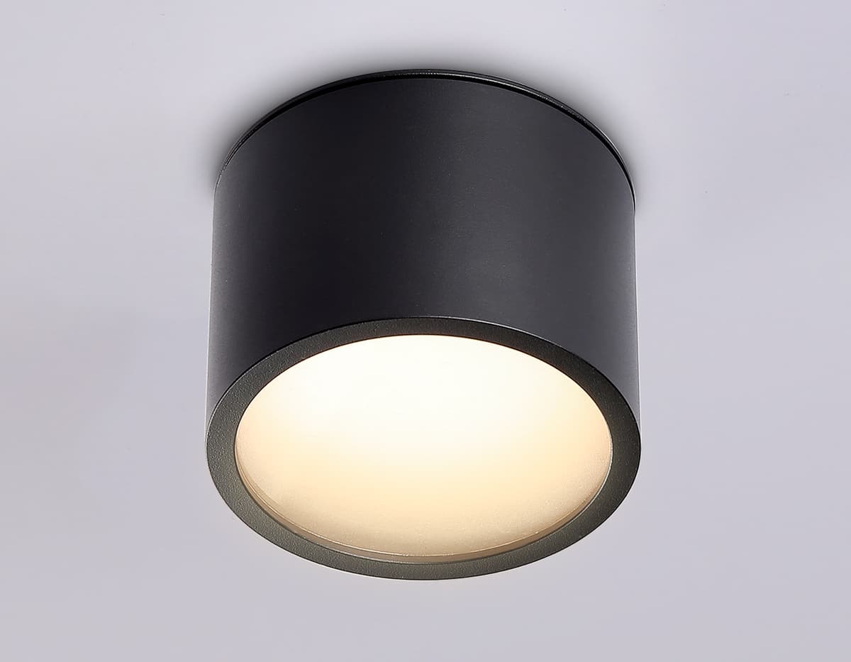 Накладной точечный светильник GX53 TN6551 BK черный IP44 GX53 max 15W D82*60 Ambrella Light 9
